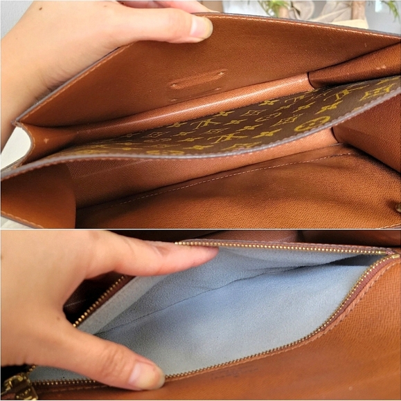 💕DISCONTINUED Very Rare Crossbody/ Shoulder Bag LOUIS VUITTON "Monceau 28" - Picture 15 of 16